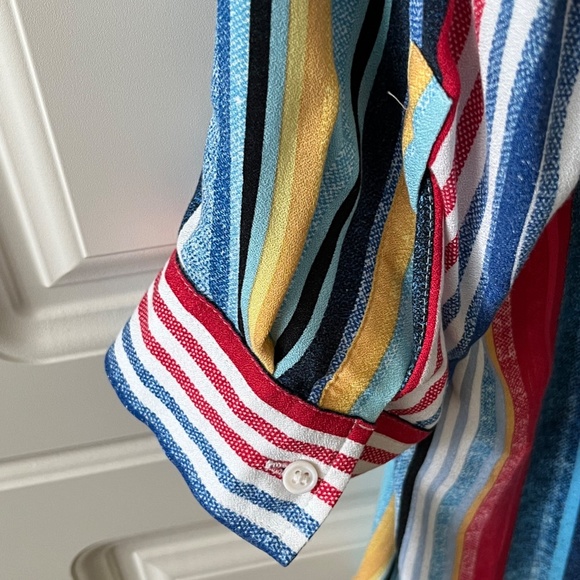 Colorful Striped Tunic Top - Picture 3 of 3